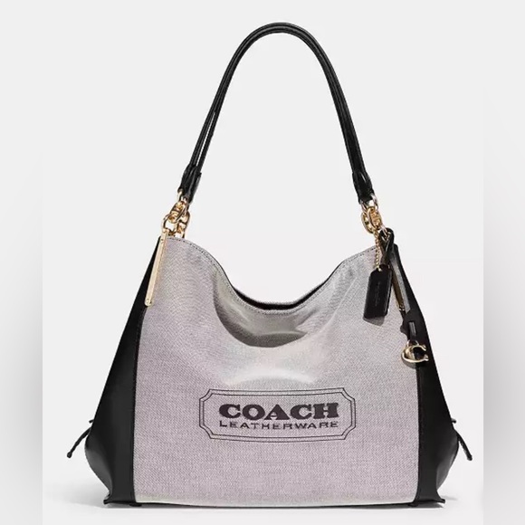 Coach Dalton 31 With Coach Badge Gold/Salt Black - Picture 13 of 16